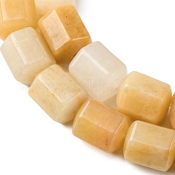 Природный Топаз нефрита бисер нитей G-R015-A02