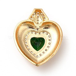 Подвески из латуни и страз KK-H438-07G-01