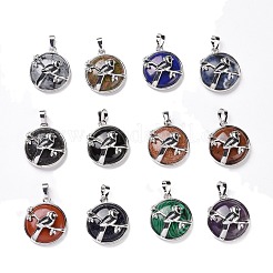 Природные и синтетические Gemstone подвески&nbsp;G-I321-03P