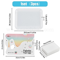 1шт пластиковая цветовая палитра DIY-HY0001-69