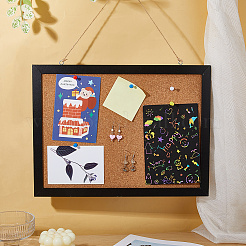 Прямоугольная пробковая доска объявлений&nbsp;AJEW-WH0609-283