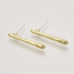 Legierung Ohrstecker Zubehör&nbsp;X-PALLOY-S121-253