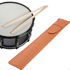 Étui de rangement en cuir pour baguettes&nbsp;AJEW-CL0006-02B