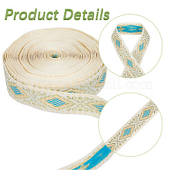 10 Yards Stickerei-Polyesterbänder&nbsp;OCOR-GF0004-85C