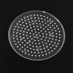 Плоский круглые аЬс пластикового pegboards DIY-Q009-13