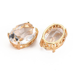 Прозрачные стеклянные подвески&nbsp;GLAA-S193-009G