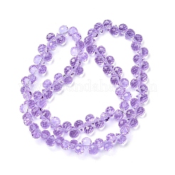 Прозрачные стеклянные бусины GLAA-Z017-01K