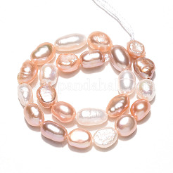 Нити из натурального культивированного пресноводного жемчуга PEAR-N014-05N