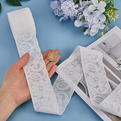 6.25 м нейлоновой эластичной кружевной отделки OCOR-GF0003-77A