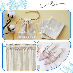 20 ярд 4-х видов полиэстеровых кружевных отделок OCOR-GF0002-66