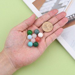 Натуральный & синтетический смешанный каменный бисер X-G-S117-12mm-M