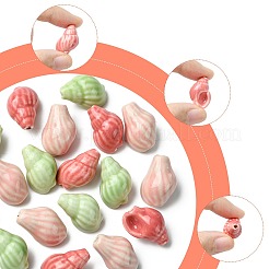 18шт 3 цвета фарфоровые бусины ручной работы PORC-FS0001-26
