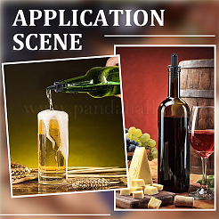 Пластик 32шт 2 вида пластиковых винных насадок и крышек для бутылок FIND-CP0002-04