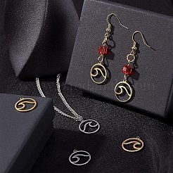 40шт 2 цвета подвески из нержавеющей стали STAS-UN0028-48