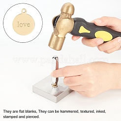 Латунь подвески KK-PH0004-40AB