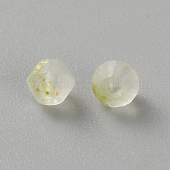 140 шт. биконусные прозрачные стеклянные бусины&nbsp;GLAA-WH0055-39E