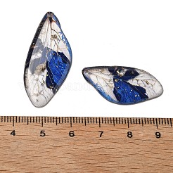 4 шт. подвески в виде крыльев бабочки из прозрачной эпоксидной смолы RESI-C057-03A