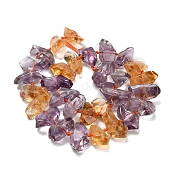 Природные Аметрин бисер нитей G-L634-G01-01