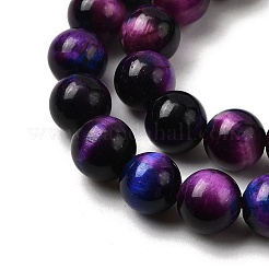 Природных тигровый глаз бисер нитей&nbsp;G-F561-6mm-B07