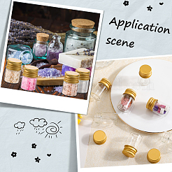 Четкие стеклянные бутылки шарик контейнеры CON-SC0001-11G-05