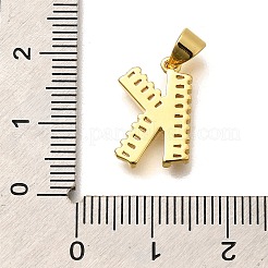 Стойки обшивки латунь микро проложить Циркон подвеску KK-L226-100G-K