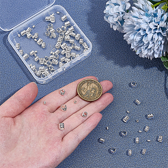 120шт 3 стиля латунные бусины&nbsp;KK-PH0013-62