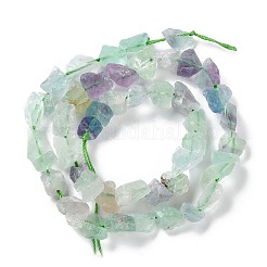 Необработанные необработанные бусины из натурального флюорита G-B065-C19