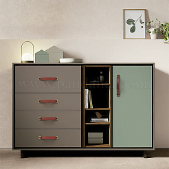 4 комплект ручек для ящиков из искусственной кожи в двух стилях&nbsp;FIND-NB0005-59A