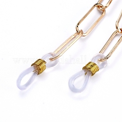 Chaînes de câble de fer / chaînes de trombones chaînes de lunettes&nbsp;AJEW-EH00019