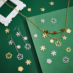 84 шт. 14-х стильный кулон из нержавеющей стали 201&nbsp;STAS-PH0004-28