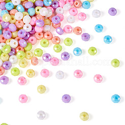 70 г 7 цвета бусины из непрозрачной смолы цвета ab&nbsp;RESI-TA0002-88