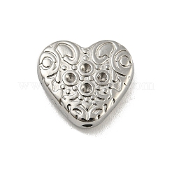 Устойчивые к потускнению бусины из нержавеющей стали 304 со стразами&nbsp;LS-STAS-A091-08P