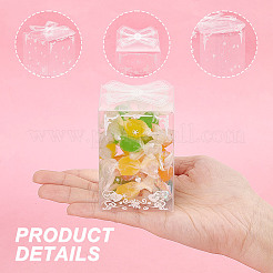 Складные прозрачные ящики для хранения из ПВХ CON-WH0095-63