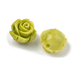 Резные бусины из синтетического коралла&nbsp;CORA-C004-03