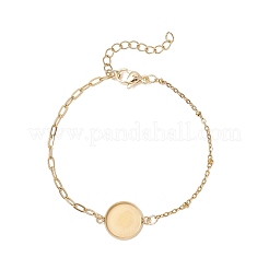 Изготовление браслета-скрепки из нержавеющей стали 304&nbsp;BJEW-JB13072-01