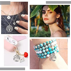 60 шт. Подвески из сплава в тибетском стиле&nbsp;TIBEP-SC0002-10