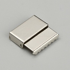 Обжимные концы ленты из цинкового сплава&nbsp;FIND-WH0126-13E-P