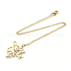 201 подвеска из нержавеющей стали&nbsp;LS-NJEW-T009-JN033-2-45