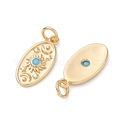 Pendentifs en laiton Shegrace sertis de micro-pavés de zircone cubique&nbsp;XGRQ4G867-550G