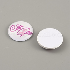 Стеклянные кабошоны GGLA-WH0002-005