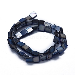 Нити бусин из натуральных пресноводных ракушек SHEL-E355-07D