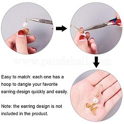 Латунные крючки для серьги&nbsp;KK-PH0034-89