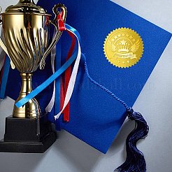 34 лист самоклеящихся наклеек с тиснением золотой фольги&nbsp;DIY-WH0509-083