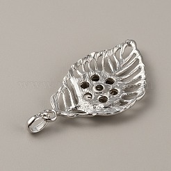 Pendenti grandi con base a scatto in lega&nbsp;FIND-WH0111-239
