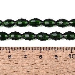 Chapelets de perles en verre transparente  &nbsp;GLAA-N071-01A-A16