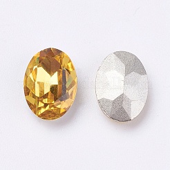 Stass en verre d'imitation cristal autrichien&nbsp;RGLA-K008-6x8-226