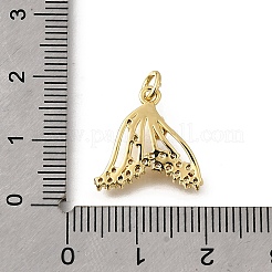 Латунные микро проложить кубического циркония подвески&nbsp;X-KK-U072-25G