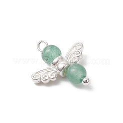 10 шт. подвески из бисера из натуральных и синтетических смешанных драгоценных камней в 10 стилях PALLOY-JF03635