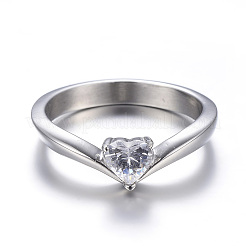 Кольца из хирургической нержавеющей стали 316 RJEW-F054-01P-19mm