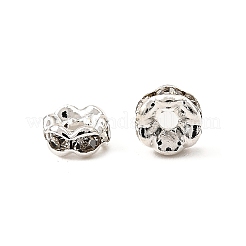 Латунные хрустальные бусины-разделители из цветка&nbsp;RB-D302-S